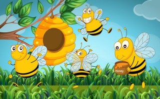 蜜蜂和蜂巢有关资料（蜜蜂和蜂巢创意画）